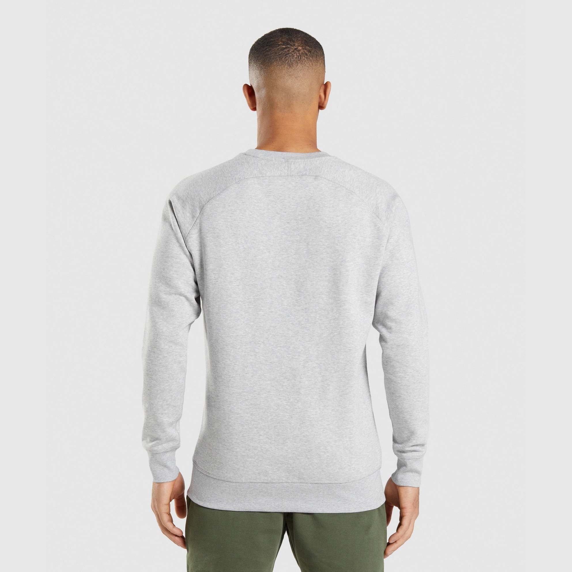 Custom Logo Men's Crew Neck Long Sleeve Pullover Sweater Winter Sweatshirt with Embroidered Pattern and Lined Design