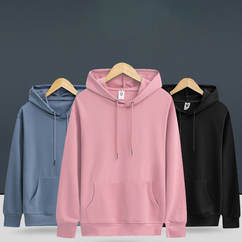 Custom Logo Winter Thickened Oversized Blank Custom Men's Hoodies Fleece Heavyweight Custom Hoodies