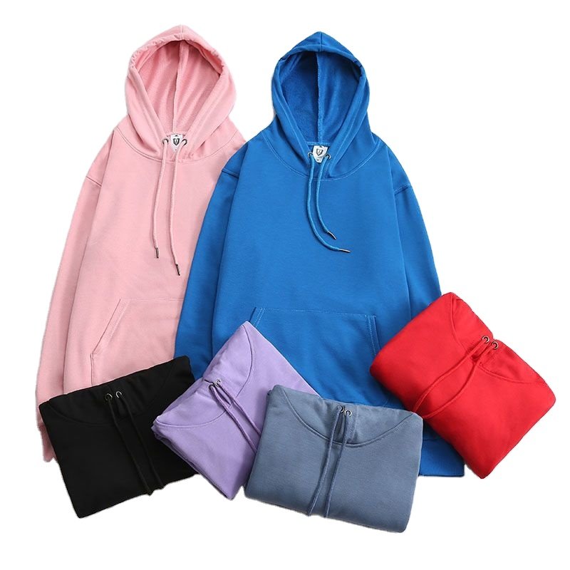 Custom Logo Winter Thickened Oversized Blank Custom Men's Hoodies Fleece Heavyweight Custom Hoodies