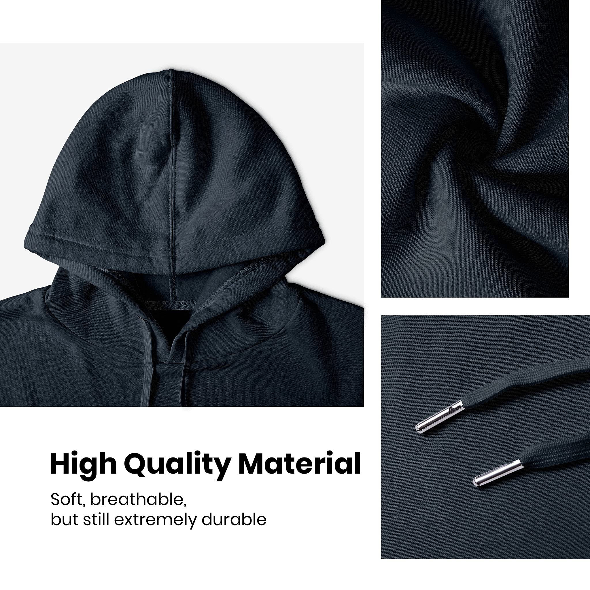 OEM Custom Logo Text Design Men's Pullover Hoodies Unisex Women's Hoodies Sweatshirts 4 Sides Print High Quality Wholesale
