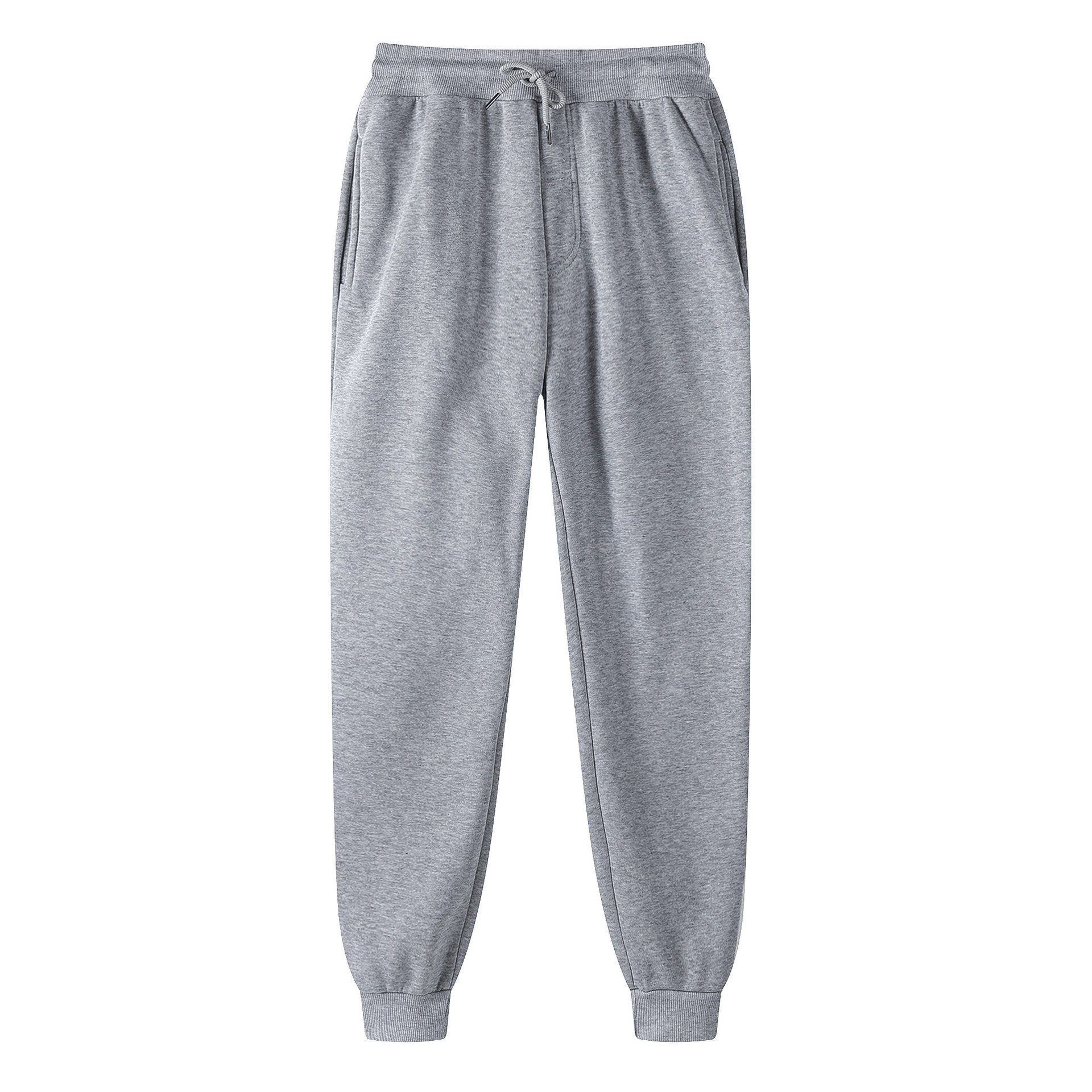 Wholesale Crew Neck Sweatshirts And Sweatpants Set Jogger Sweat Suit Blank 2 Pieces Fleece Cotton Tracksuits Set