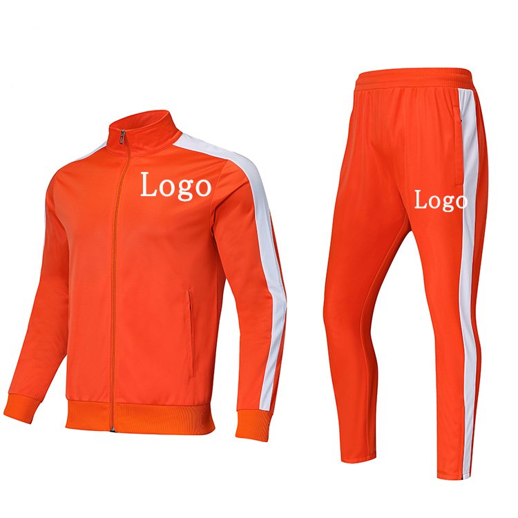Latest Design Wholesale Custom Sportswear Tracksuits Fitness Sweatsuit Two Piece Track Suit For Men men's sets Customizable