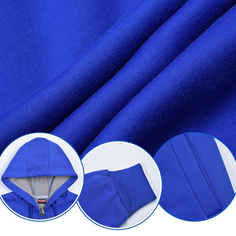 Plain High Quality Over size Organic Cotton zipper hoodies men's winter fleece hoodies casual hooded sweatshirts