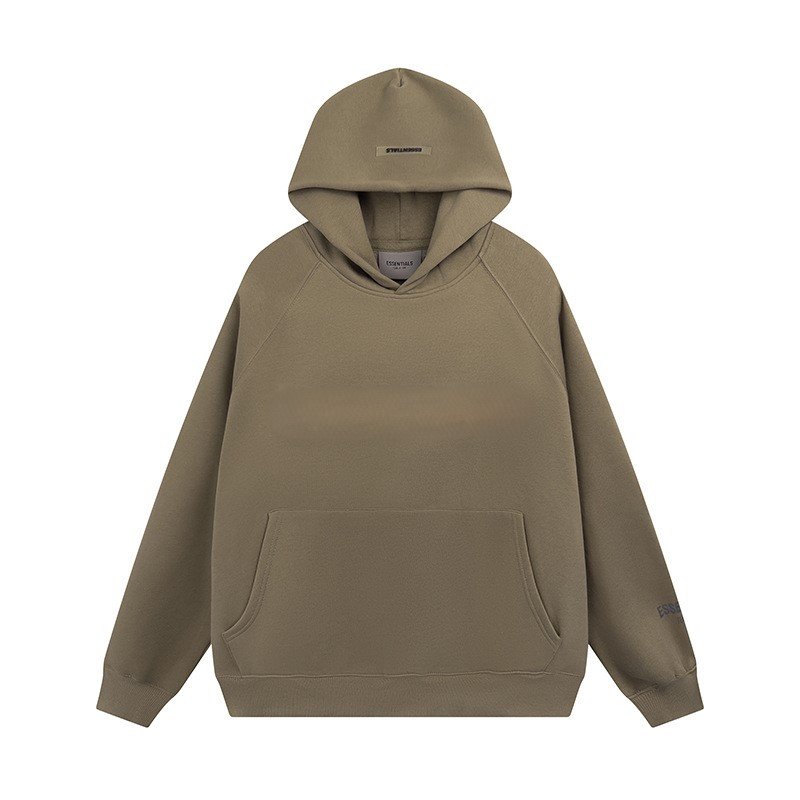 Factory customized cotton/polyester Essentials oversized heavyweight men's pullover hoodie 5XL 3D puff printed loose hoodie
