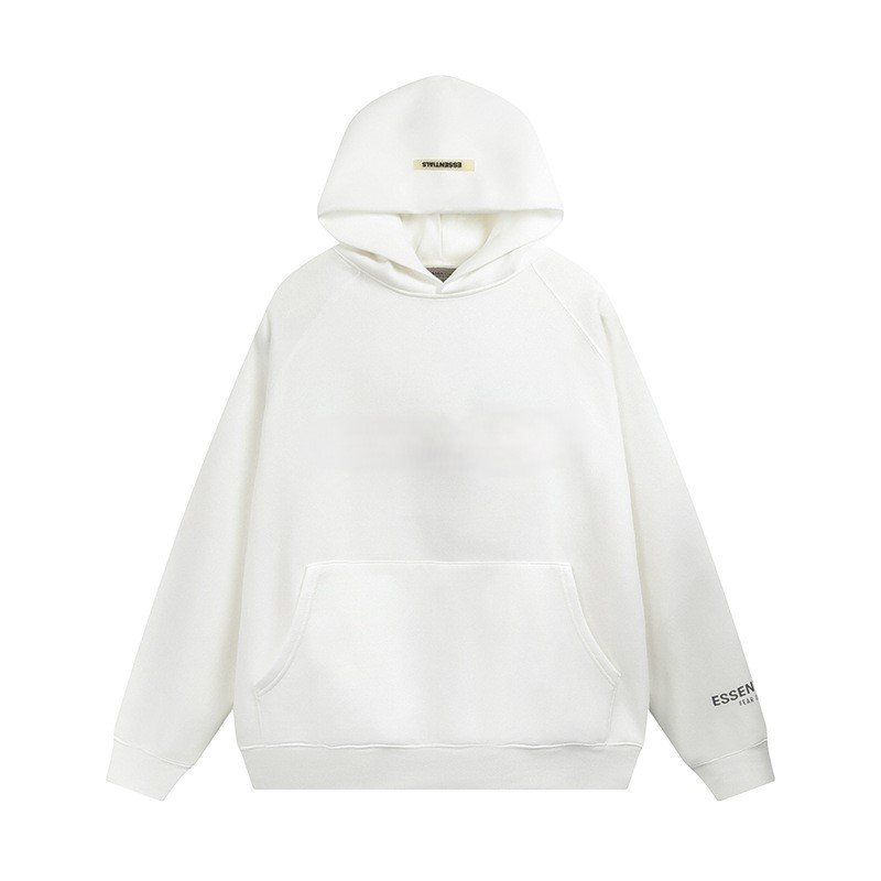 Factory customized cotton/polyester Essentials oversized heavyweight men's pullover hoodie 5XL 3D puff printed loose hoodie