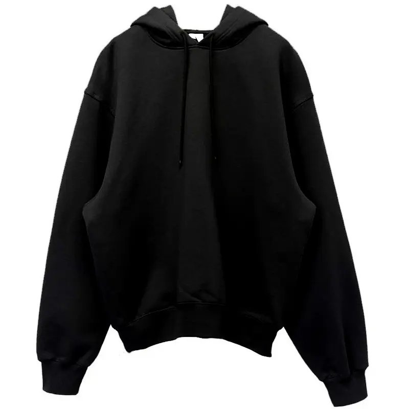 High Quality 100% organic cotton custom men's hoodies heavyweight oversized double layer hoodie blank thick hoodie