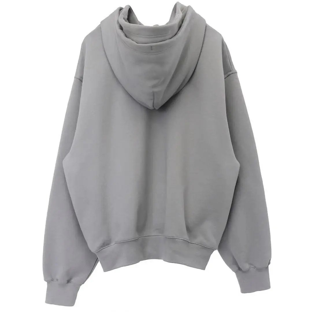 High Quality 100% organic cotton custom men's hoodies heavyweight oversized double layer hoodie blank thick hoodie