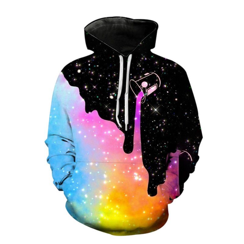 Custom 3D Digital Printing Men's Hoodies Jogging Jacket Track Suit 2 Piece Set Streetwear Reflective Tracksuit for Men