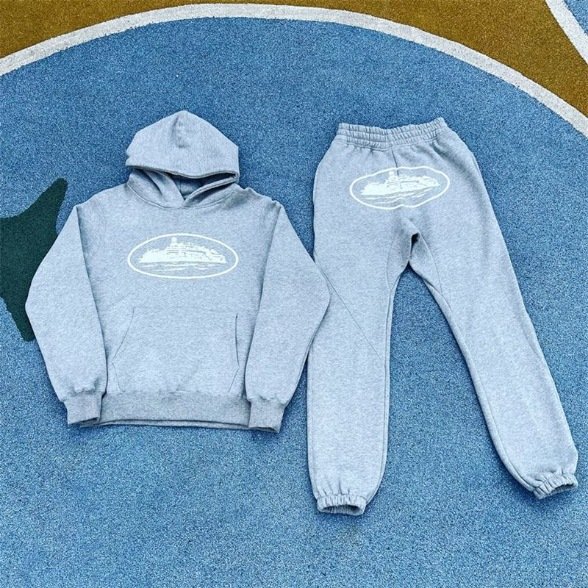 Oversize hip hop men's hoodies sweatshirts loose jogger sweatpants street wear fashion hooded men two-piece outfits