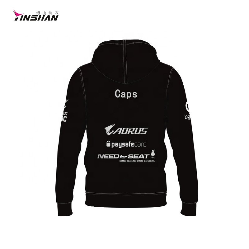 custom logo warmth windproof embroidered sportswear sublimation print men's hoodies for Racing teamwork
