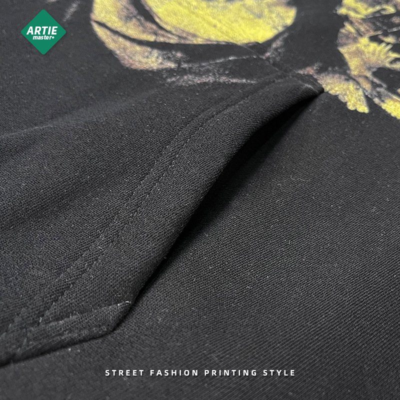 Fleece men's Jesus print hoodie plus fleece thickening original fashion loose hoodie custom men's hoodie