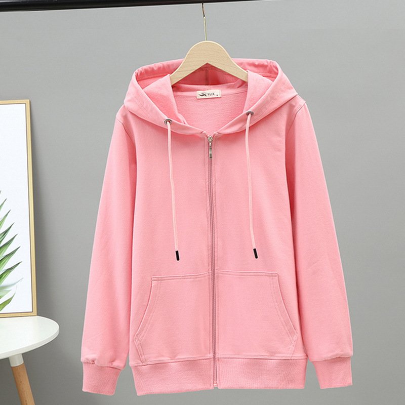 Custom Plus Size Men's Hoodie 100% Cotton Solid Pattern Two Way Zip Full Zip Oversized Fit Terry Knitted Fabric 3D Blank Hoodie