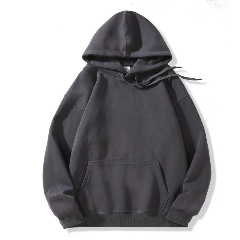 Custom logo unisex long sleeve men's hoodies sweat-shirts men's oversize long sweat shirt