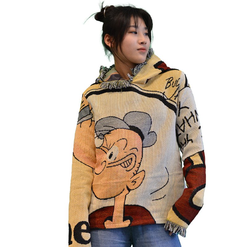 Fall Spring Anime Men's hoodies sweatshirts Thick pullover hoodies men Custom tapestry Hoodie