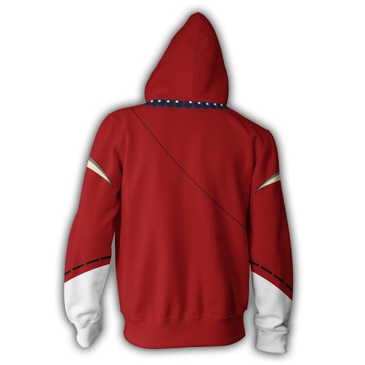 Hot Sell New Tv Series 3d Print Zip Up Hooded Sweater Coat Shirt Cosplay Anime Custom Mens Sweatshirt Pullover