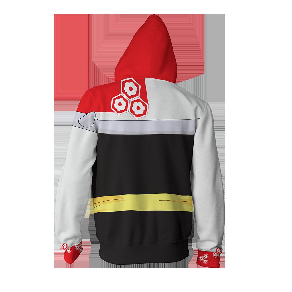 Hot Sell New Tv Series 3d Print Zip Up Hooded Sweater Coat Shirt Cosplay Anime Custom Mens Sweatshirt Pullover