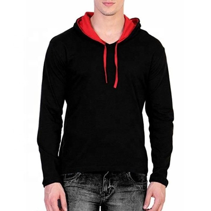 Men Pullover Hoodie Sweatshirt 100% Cotton Long Sleeve custom Logo Printed oversize Pullover hoodies