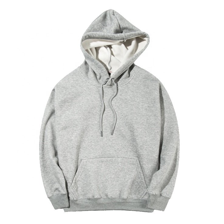 Men Pullover Hoodie Sweatshirt 100% Cotton Long Sleeve custom Logo Printed oversize Pullover hoodies