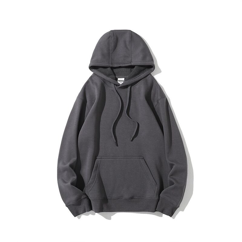 New Fashion Fleece lined Hoodies Winter Autumn Long Sleeve thickened Sweatshirts Custom Men's Hoodies