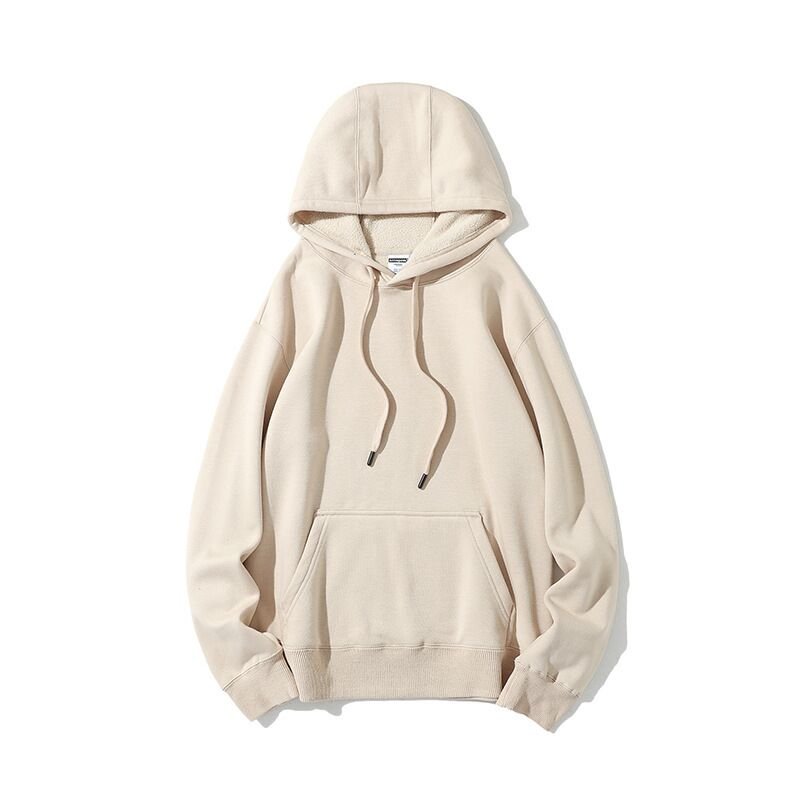 New Fashion Fleece lined Hoodies Winter Autumn Long Sleeve thickened Sweatshirts Custom Men's Hoodies