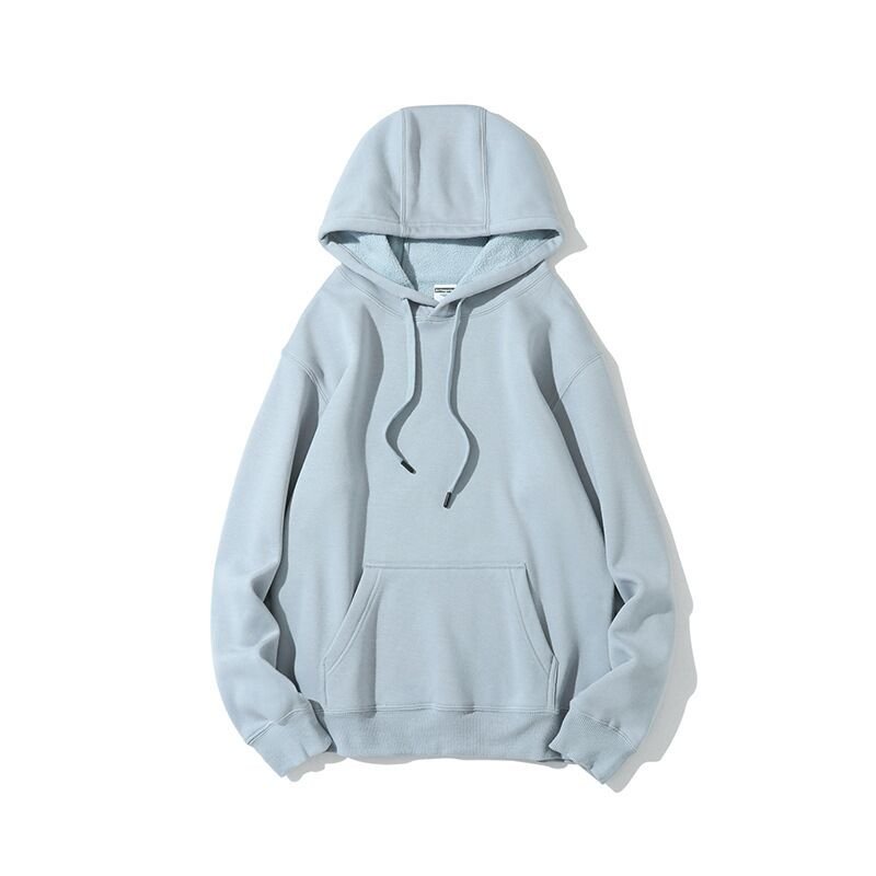 New Fashion Fleece lined Hoodies Winter Autumn Long Sleeve thickened Sweatshirts Custom Men's Hoodies