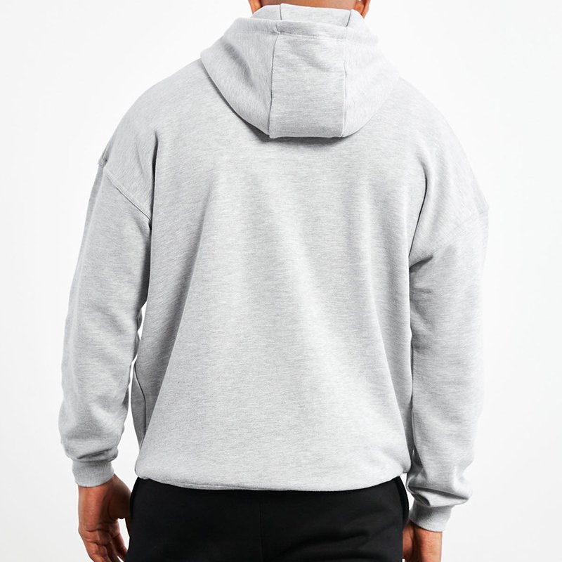 500 Gsm Hoodie Puff Printing Heavyweight Boxy Men's Double Layer Oversized 400gsm Luxury Pullover Cotton Cropped Custom Hoodies