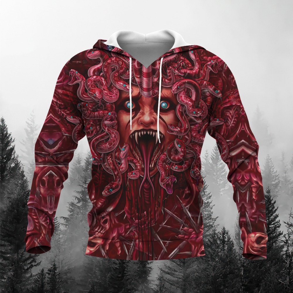 Wholesale Oversized 3D Printed Hoodie for Men Custom Logo Polyester High Quality Pullover with Anime Pattern Hood Plus Size