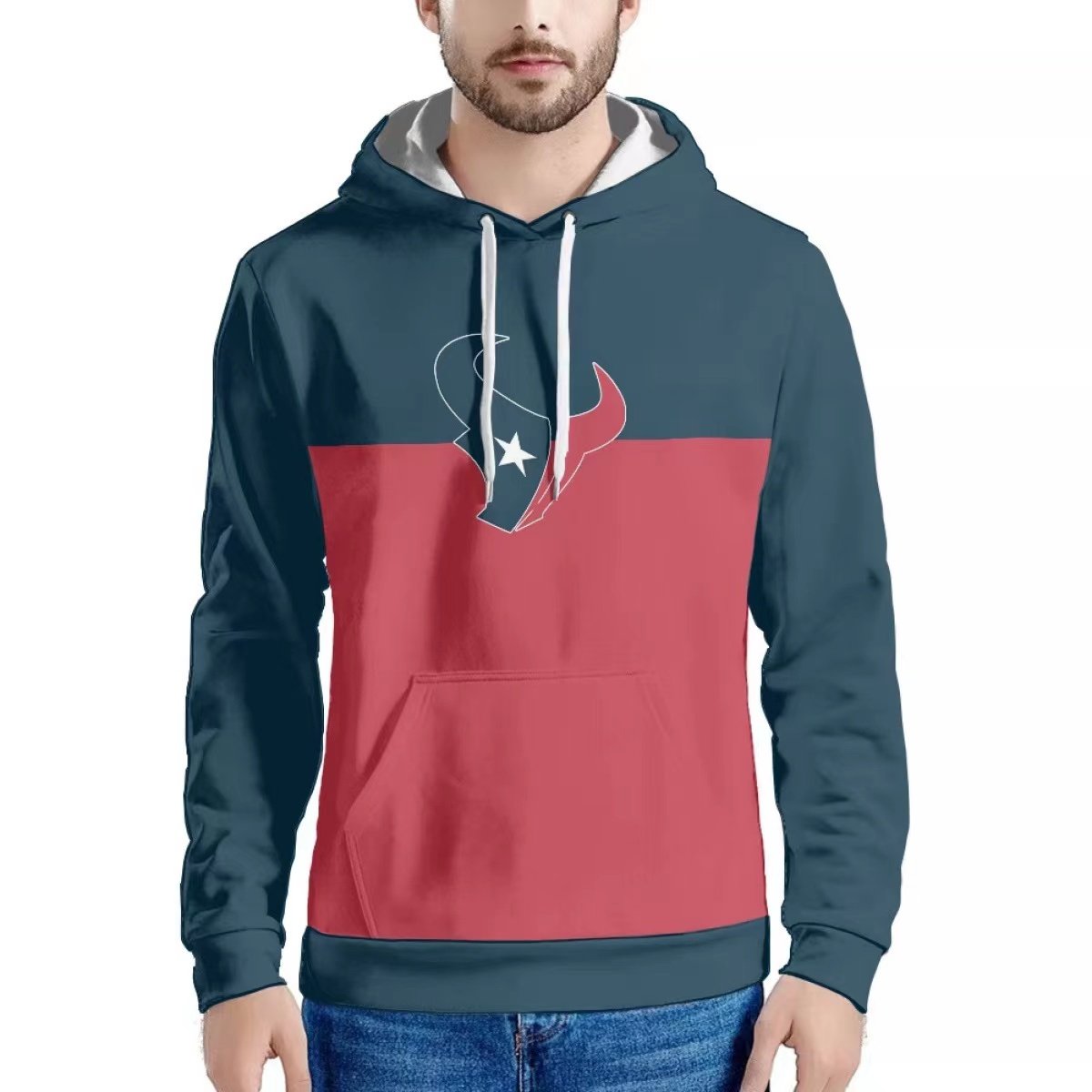 Newest Design American Football Team Sports Hoodies Polyester Keep Warm Cotton Sweatshirts Casual Sports Men's Hoodies