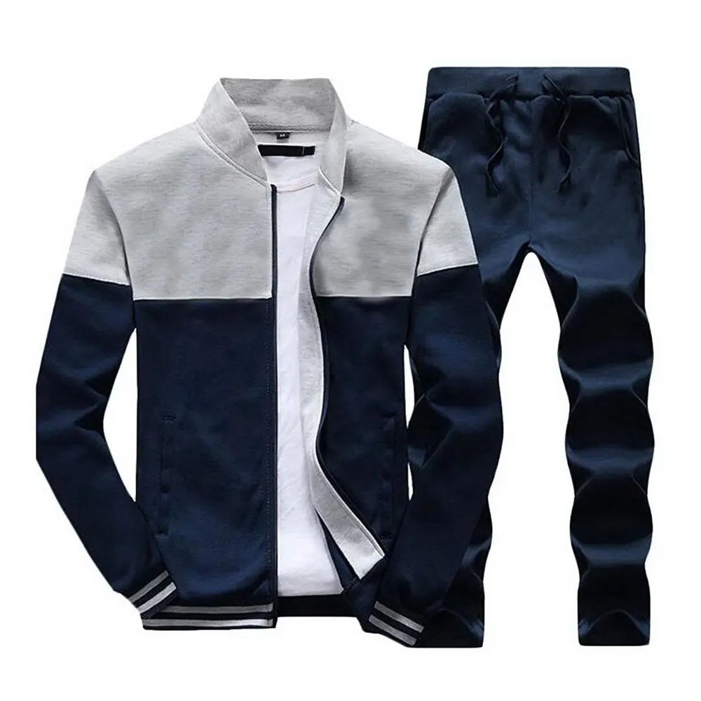 Hot Selling Autumn/Winter Newest Zipper Style Sports Tech Training Custom Logo Tracksuit Set High Quality Fashionable Tracksuits