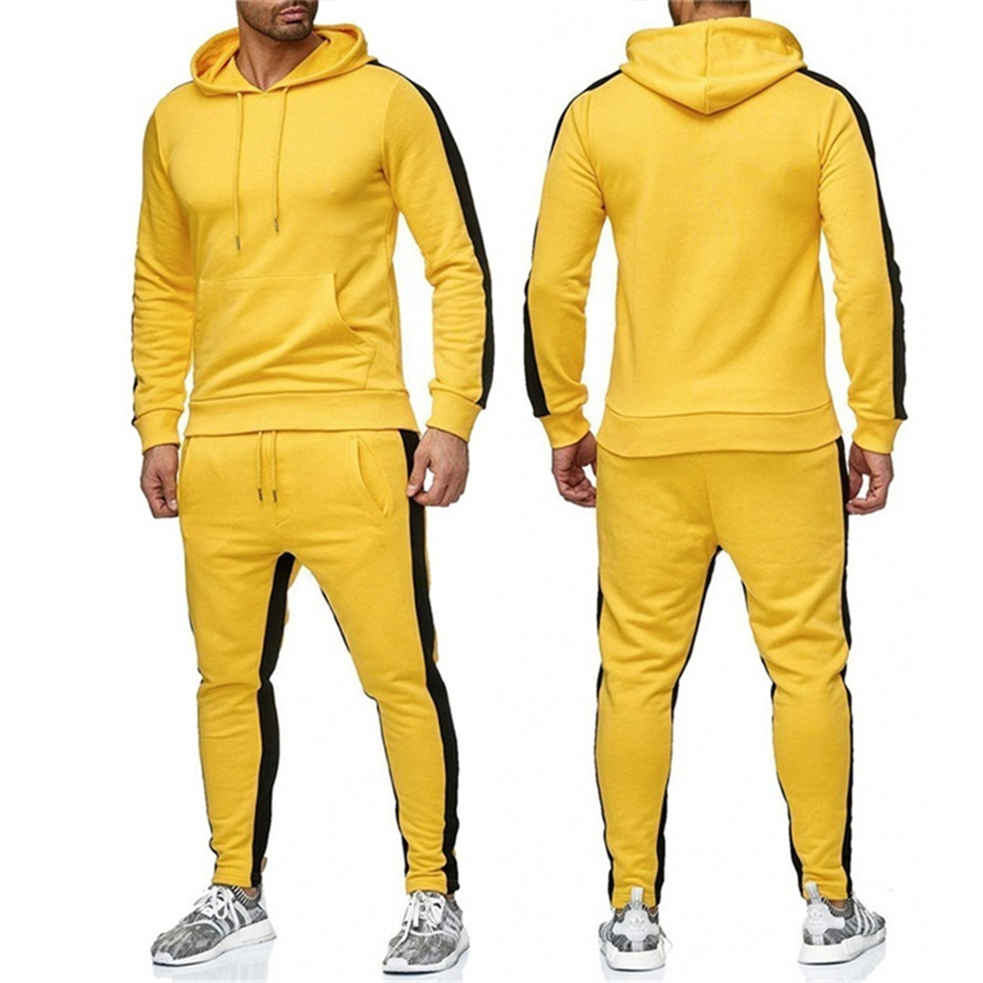 High Quality Men's Casual Jogging Sports Tracksuit Custom Logo Wholesale Plus Size OEM Supply