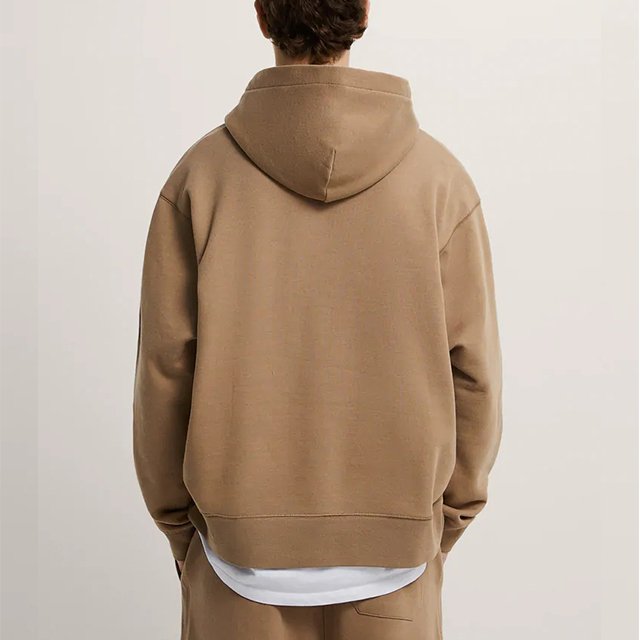 Men's 100%Cotton Blank Thick French Terry Luxury Quality Heavy Weight Oversized Fit Custom Print Logo Men's Hoodies&Sweatshirts