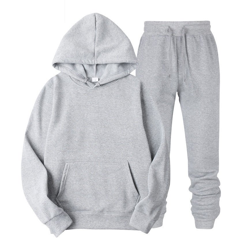 Wholesale fleece with custom embroidery mens long neck jogging men tracksuit sweatshirts men's hoodies