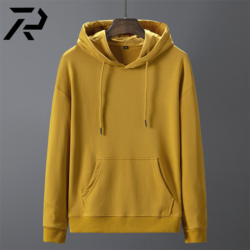 Customized men's hoodies for emboss printing sweater for men hooded sweater