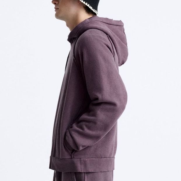High Quality Custom Logo Cotton hooded pullover sweatshirt hoodie boxy heavy fleece oversized streetwear men's hoodies H-145