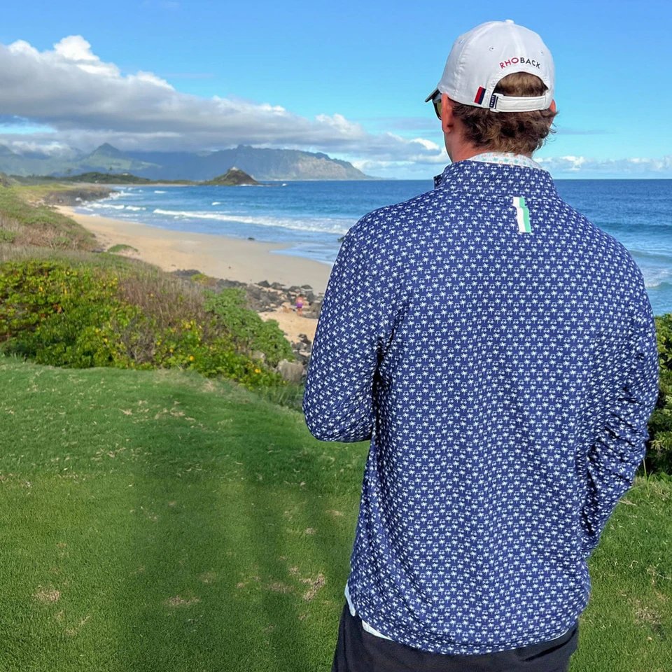All Over Print Quarter Zip Pullover Golf Quick Dry 14 Zip Hoodie Pullover Mock Neck Golf Hoody Pullover For Men
