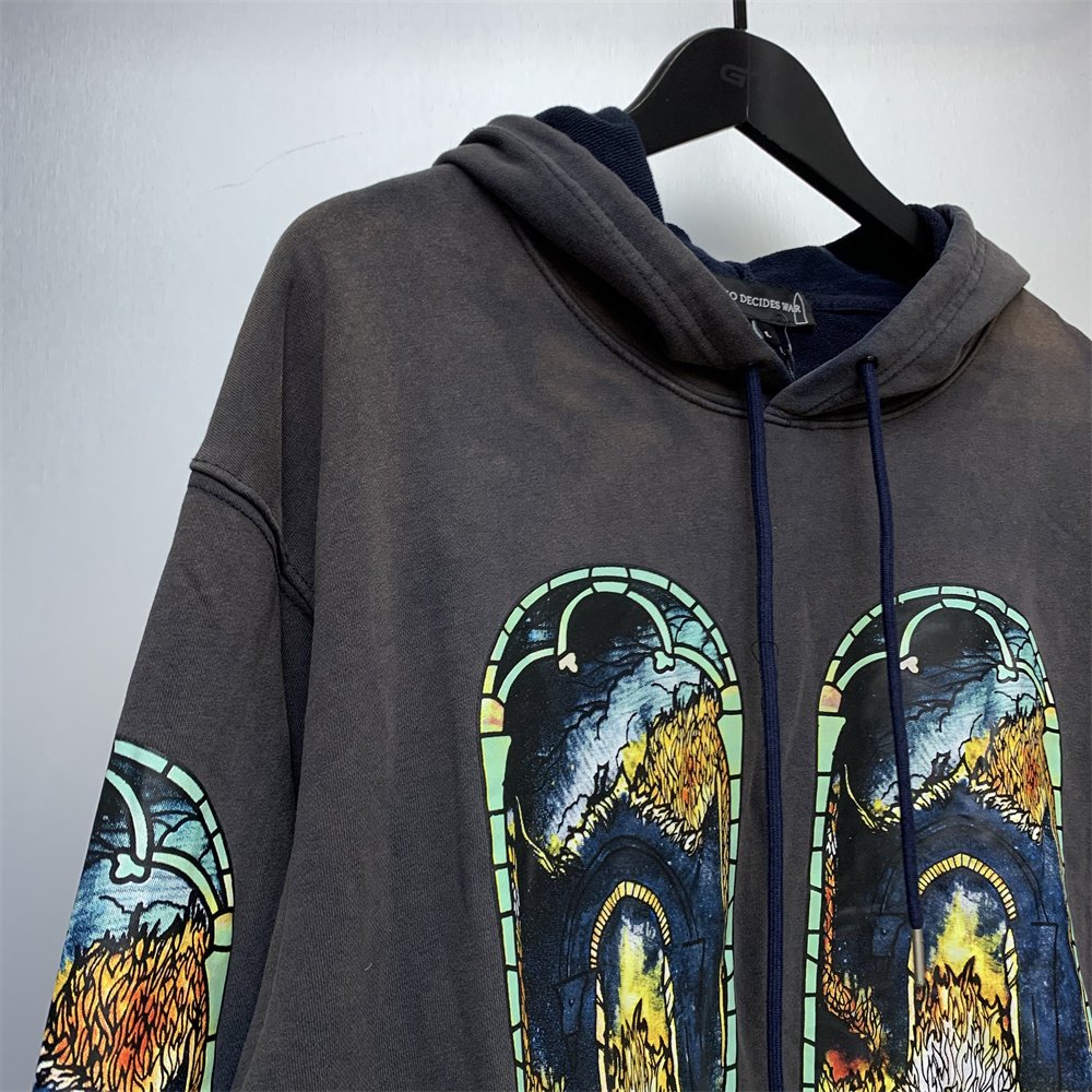 WHO DECIDES Hoodie Descent Hooded Sweatshirt Wholesale of high-quality men's hoodies