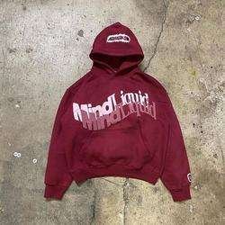 Autumn soft oversized crew neck pullover hoodie unisex screen printing breathable pocketed sweatshirt customized men's hoodie