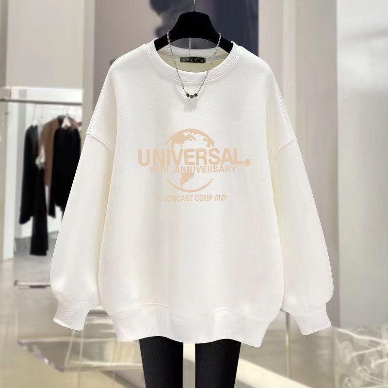 New Arrival Women's 100% Cotton Pullover Soft Terry Sweatshirt with Lined Crop Top Hoodie for Autumn Winter Front Logo Design