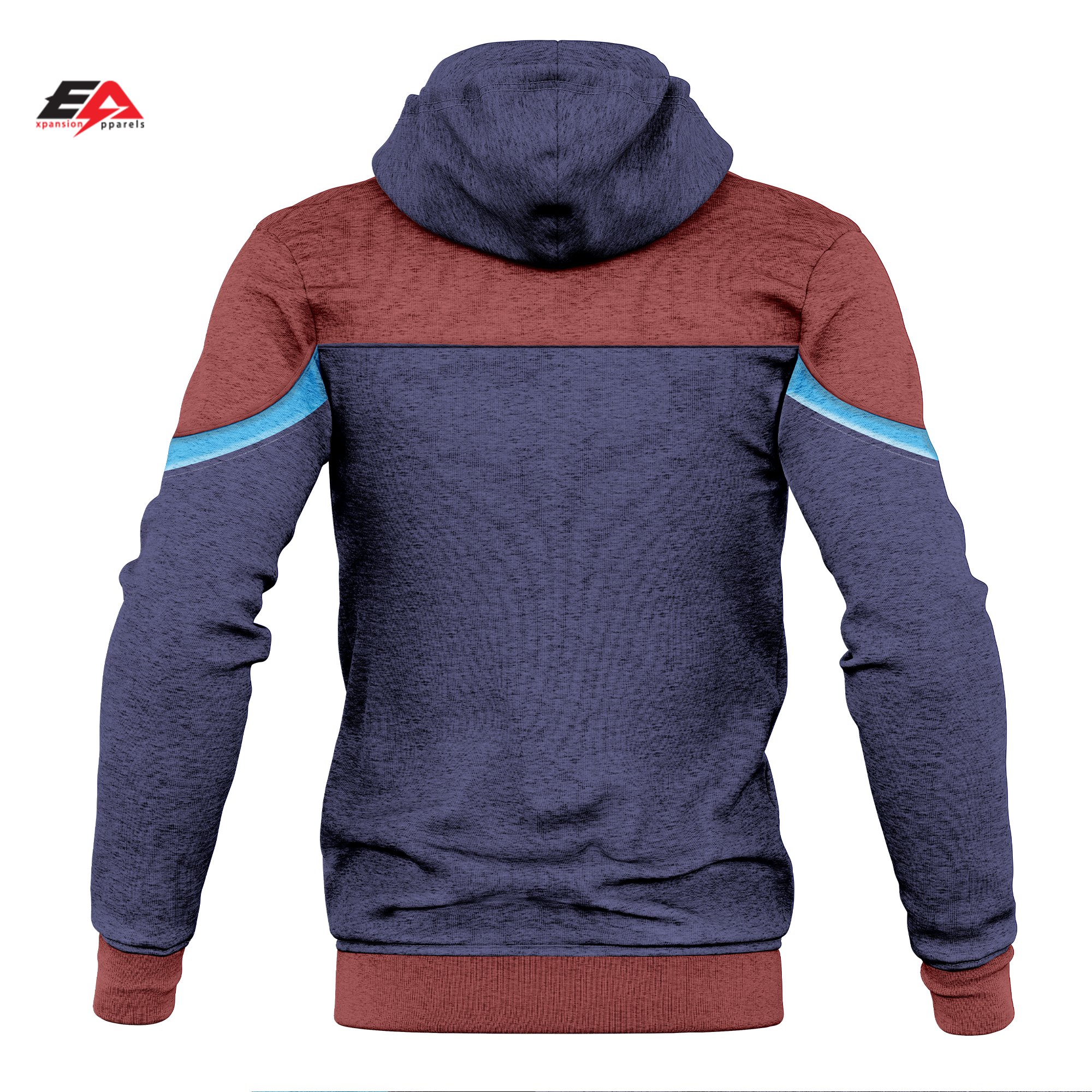 High-End Custom Men's Hoodie Unisex Casual Print on Organic Cotton Fleece Wholesale Streetwear by Manufacturer