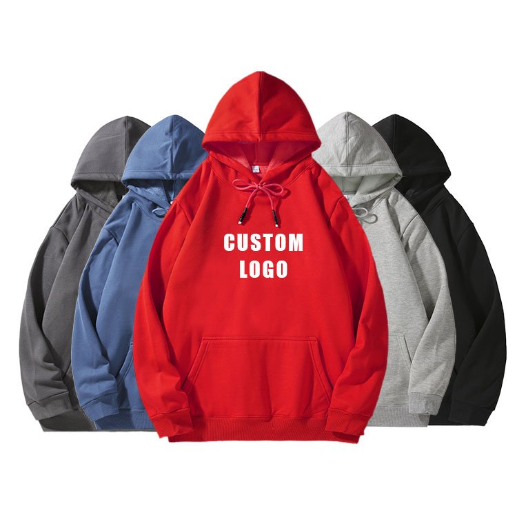 winter custom oversized plain cotton blank hoodies mens pullover unisex bulk plus size men's hoodies & sweatshirts