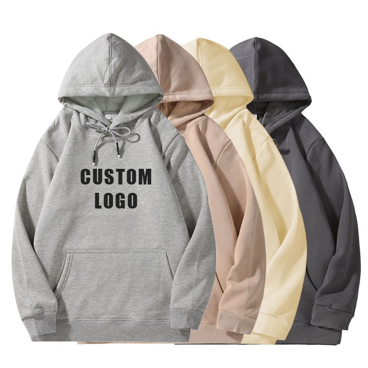 winter custom oversized plain cotton blank hoodies mens pullover unisex bulk plus size men's hoodies & sweatshirts