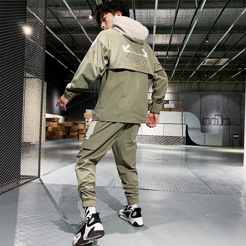 Men's New Style 2-Piece Sports Track Suit High Quality Print XS Sweatpants Men's Sportswear with Customizable Logo