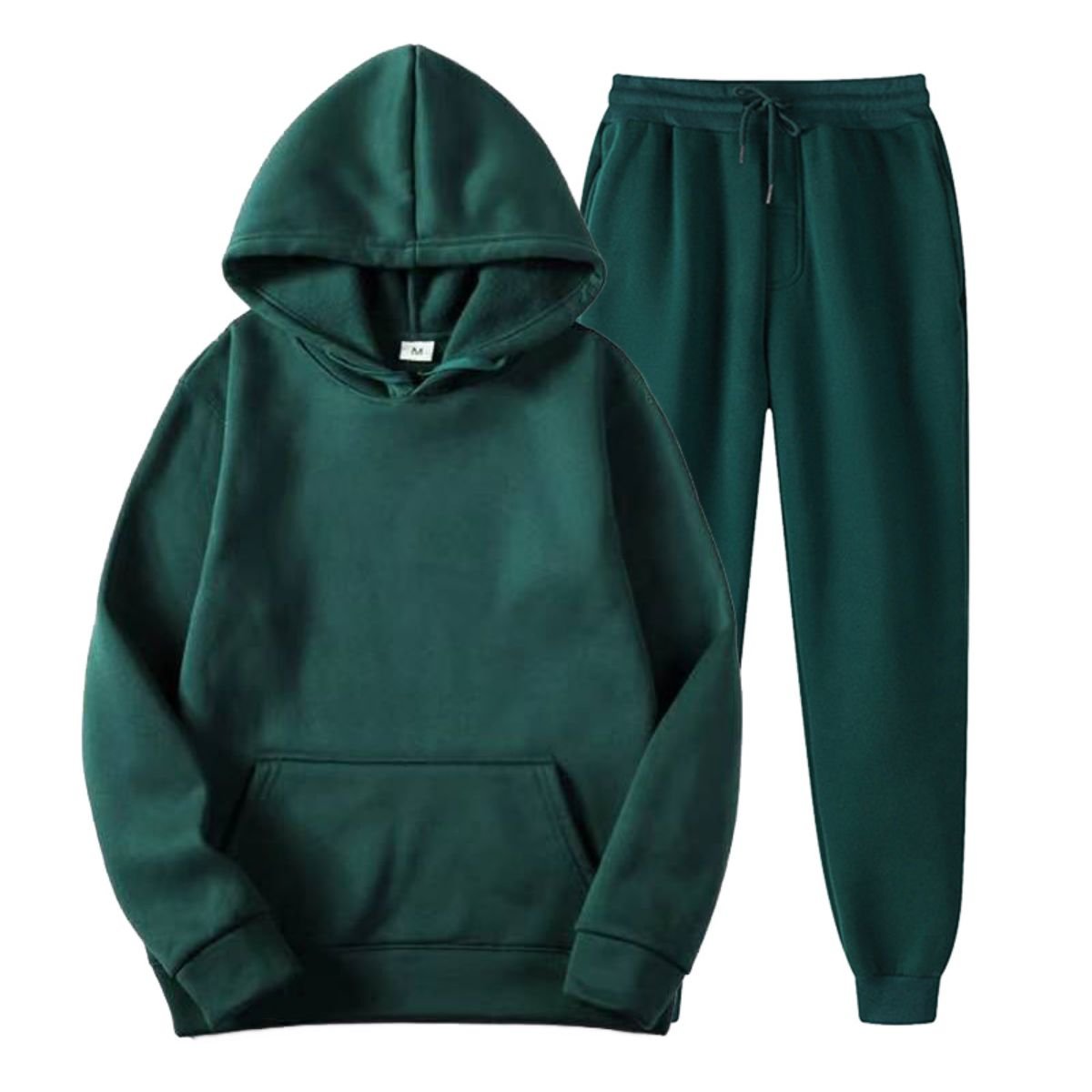 High Quality 100% Polyester men's clothing Blank Unisex Hoodies Custom Hoodie Set suit for men