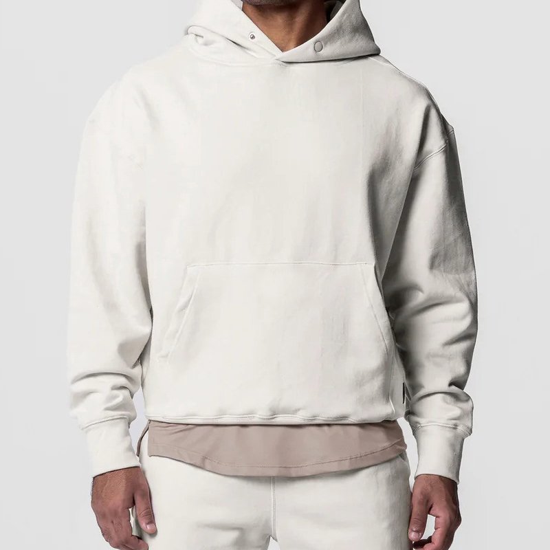 New Arrival Boys High Quality Fleece Plain Cotton HeavyWeight Custom Logo Blank Men's Hoodies
