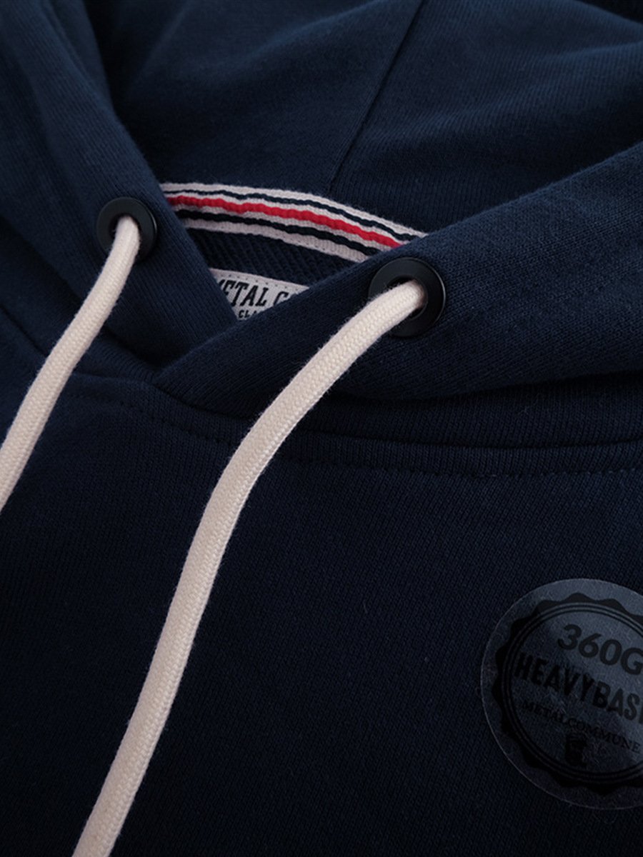 custom high quality cotton 360gsm heavyweight hoodies wholesale blank custom fleece pullover oversized men's hoodies