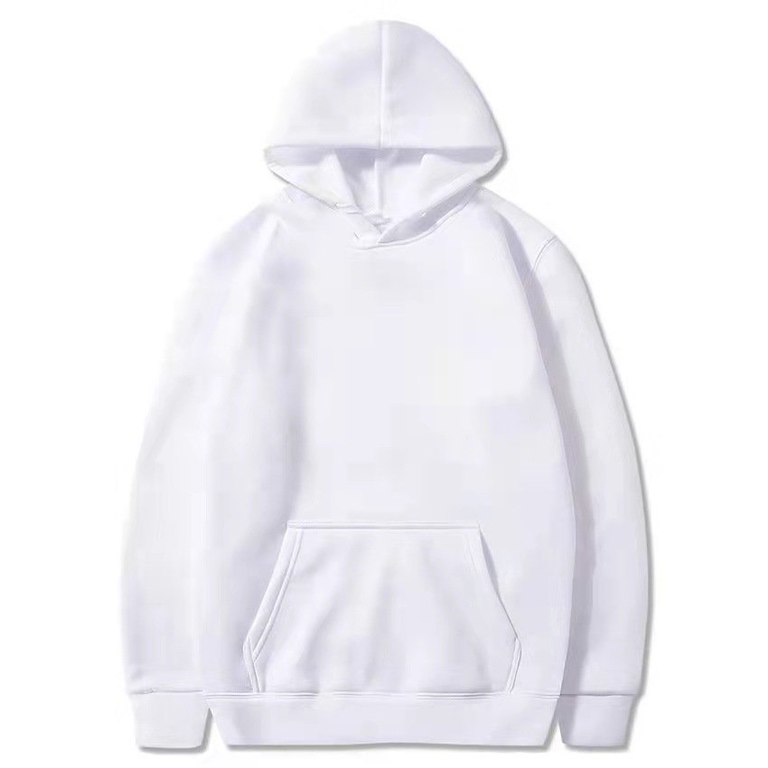 Autumn and Winter Padded Blank Men's Sweatshirt Big Size Solid Color Pullover Hoodie Sweatshirt Men Wholesale
