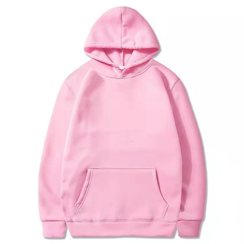 Autumn and Winter Padded Blank Men's Sweatshirt Big Size Solid Color Pullover Hoodie Sweatshirt Men Wholesale