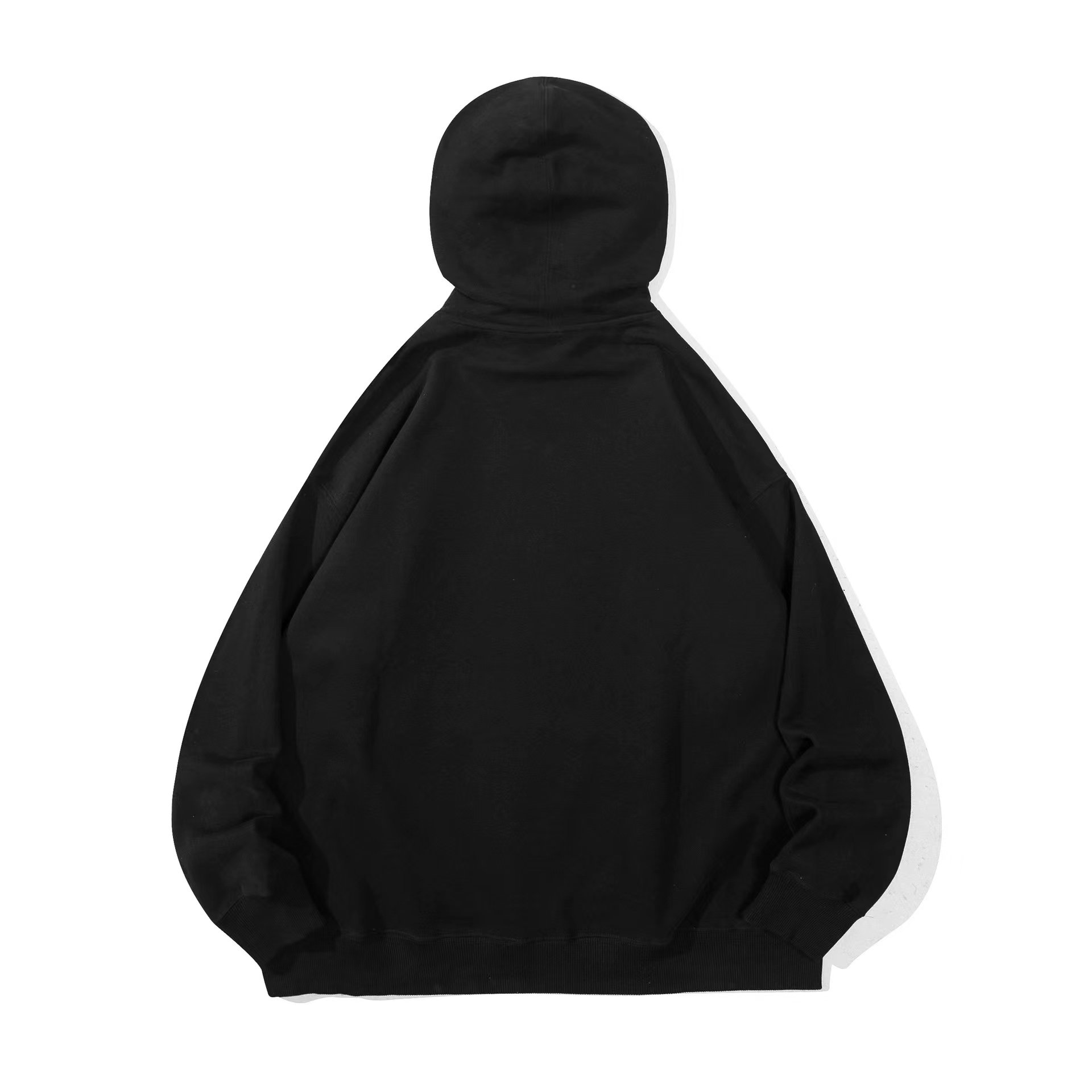 Custom Logo Blank Streetwear Unisex Pullover Sweatshirts Plus Size Double Layer Heavyweight 350 400 520 800 Gsm Hoodies For Men