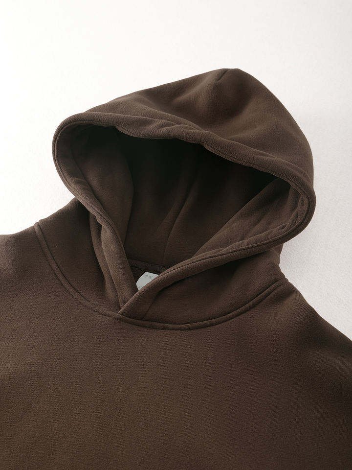 High quality custom logo 400G 100% cotton heavyweight Fleece Blank Oversized Plus Size Men'S Hoodies