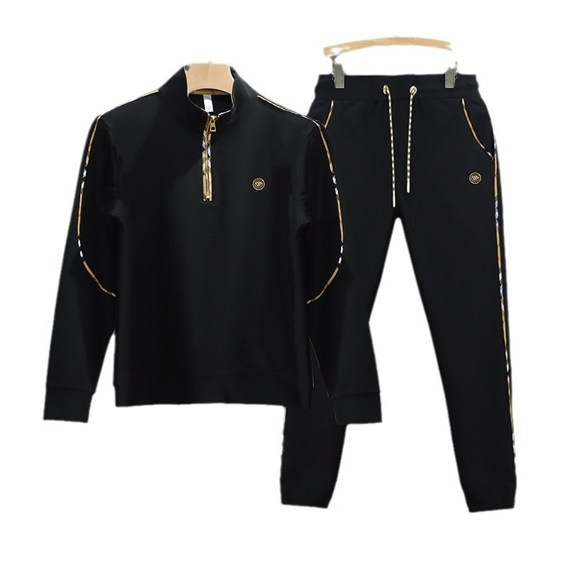 2 piece sweatsuit set men's clothing suits for men's hoodies & sweatshirts set
